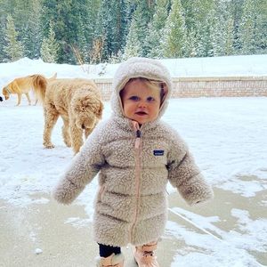 PATAGONIA Teddy shearling Hi-loft parka